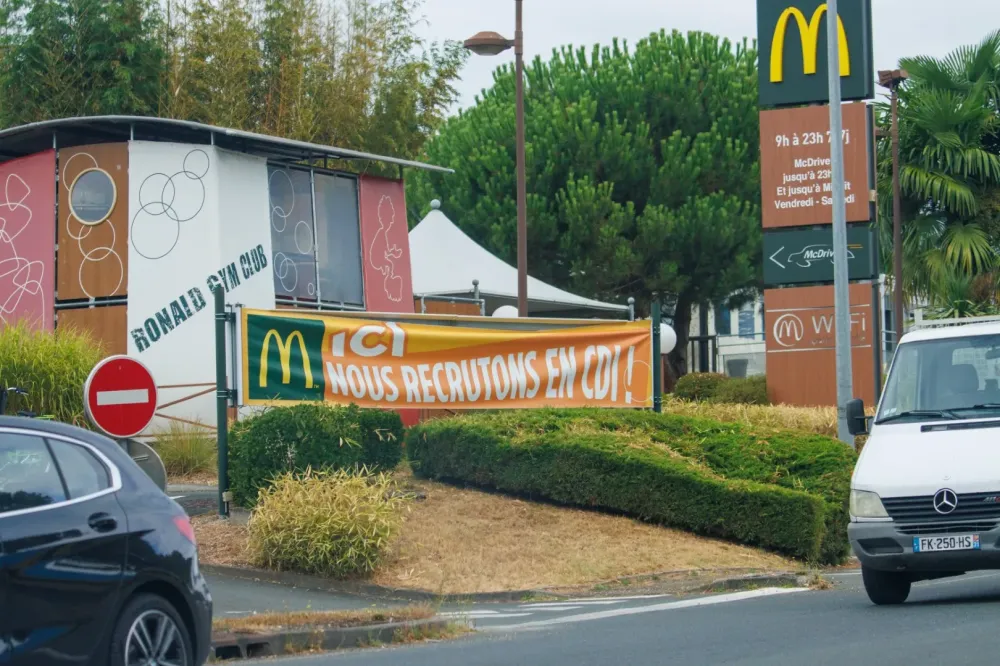 banderole mcdo